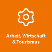 Icon zum Themenfeld Arbeit, Wirtschaft und Tourismus